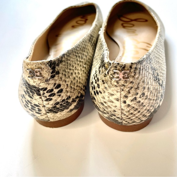 Sam Edelman Sally Snake Embossed Flats - Picture 5 of 6